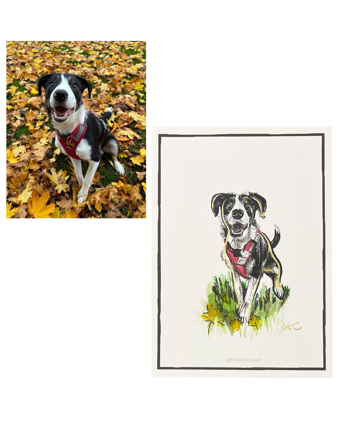 BESPOKE LITTLE MOMENTS ILLUSTRATION - JUST SEND YOUR PHOTO!